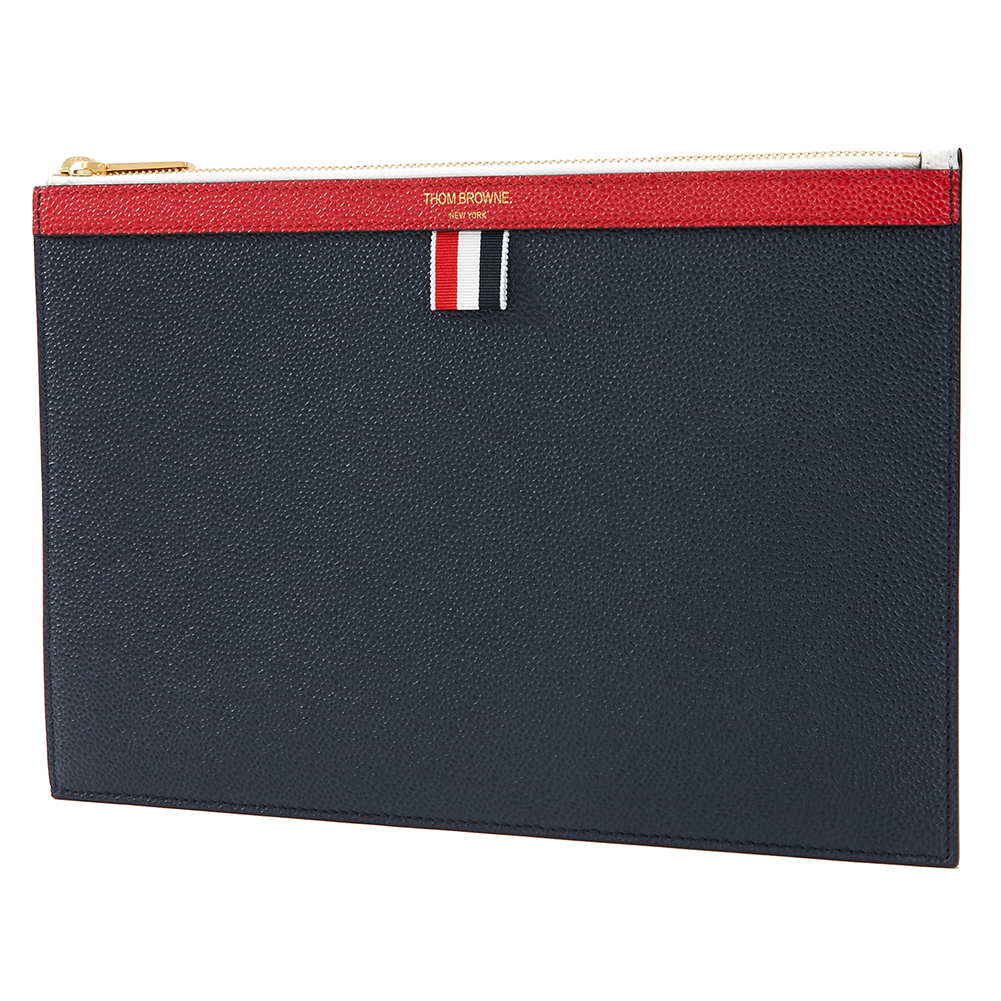 톰브라운(THOM BROWNE) 스몰 페이퍼 라벨 공용 클러치/파우치백 MAC094A 00198 960