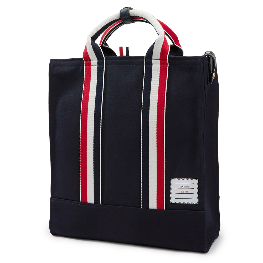 톰브라운(THOM BROWNE) 시그니처 삼선 공용 토트백 MAG170A 05390 415