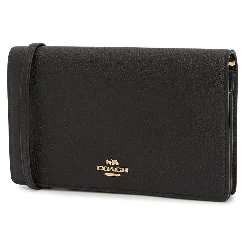 코치(COACH) 폴드오버여자 숄더백 87401 LI BLACK