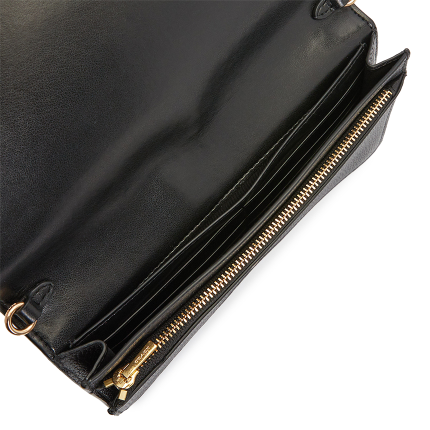 코치(COACH) 폴드오버여자 숄더백 87401 LI BLACK