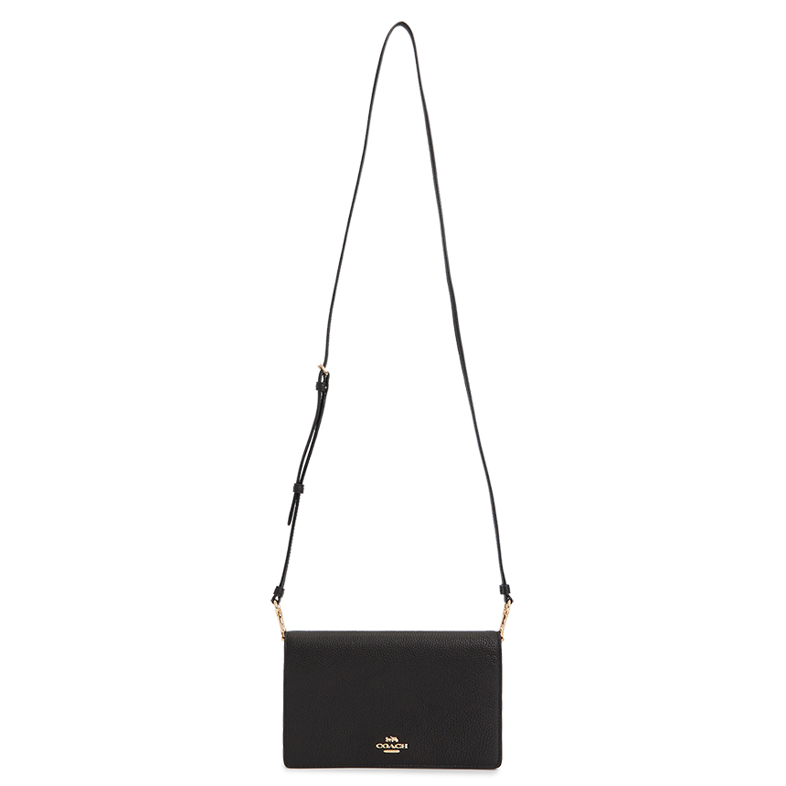코치(COACH) 폴드오버여자 숄더백 87401 LI BLACK
