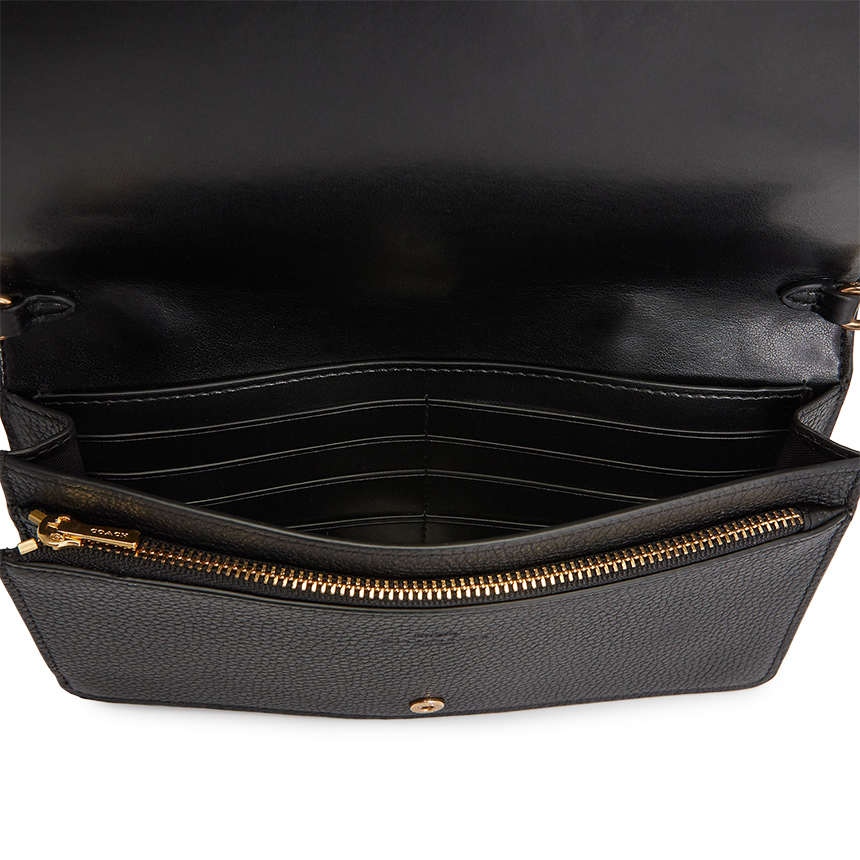 코치(COACH) 폴드오버여자 숄더백 87401 LI BLACK