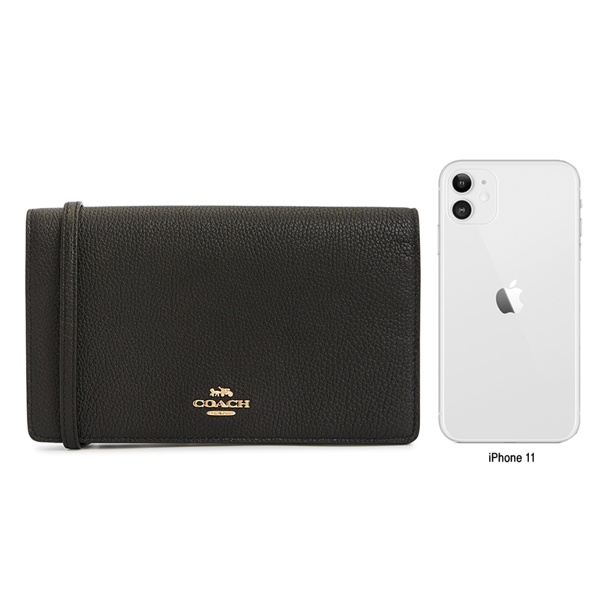 코치(COACH) 폴드오버여자 숄더백 87401 LI BLACK