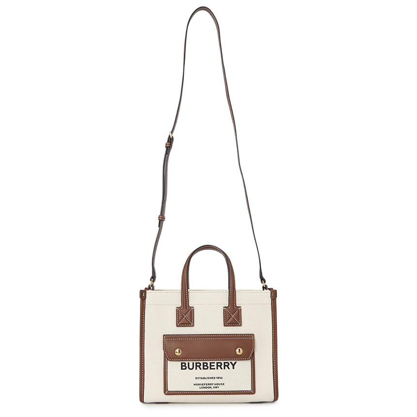 버버리(BURBERRY) 미니 투톤 여자 프레야백 MN NEW TOTE 8044143