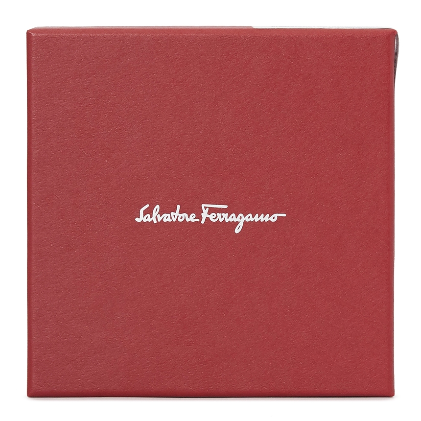 페라가모(FERRAGAMO) 퀼티드 간치니 여자 반지갑 22 D339 NERO 0695499