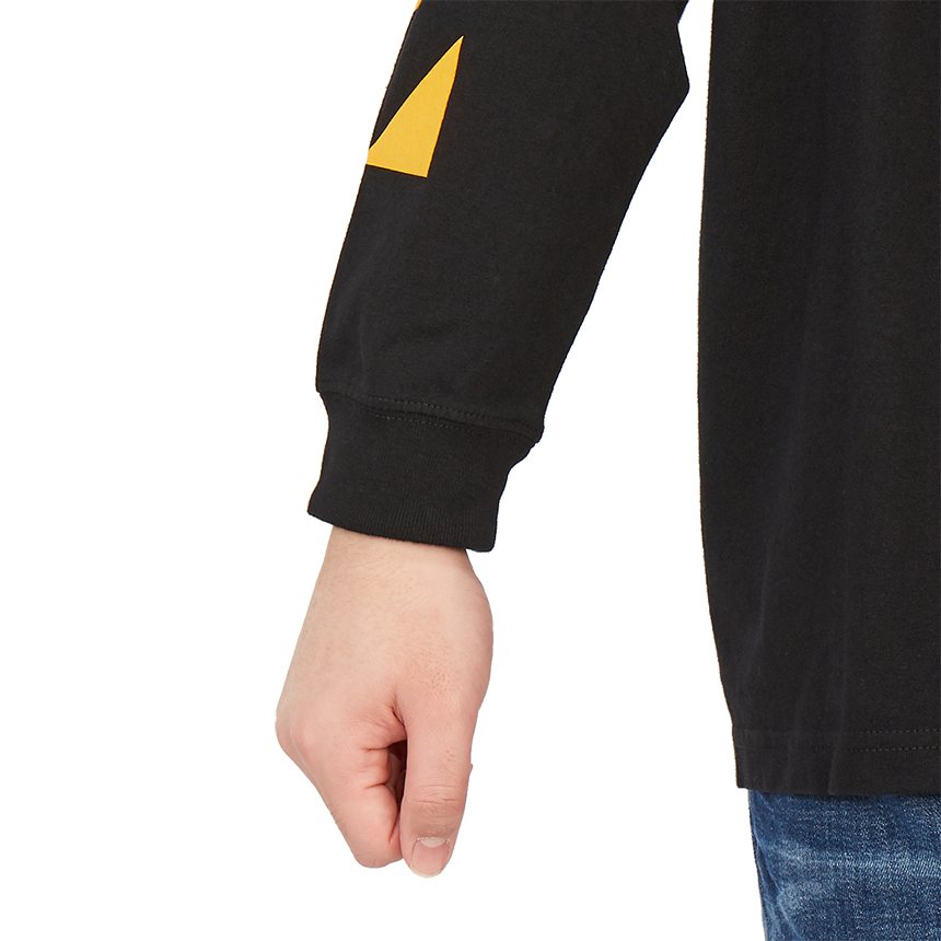 오프화이트(OFF WHITE) 카라바지오 페인팅 오버 남자 모크넥 긴팔티셔츠 OMAB032F 21JER006 1084