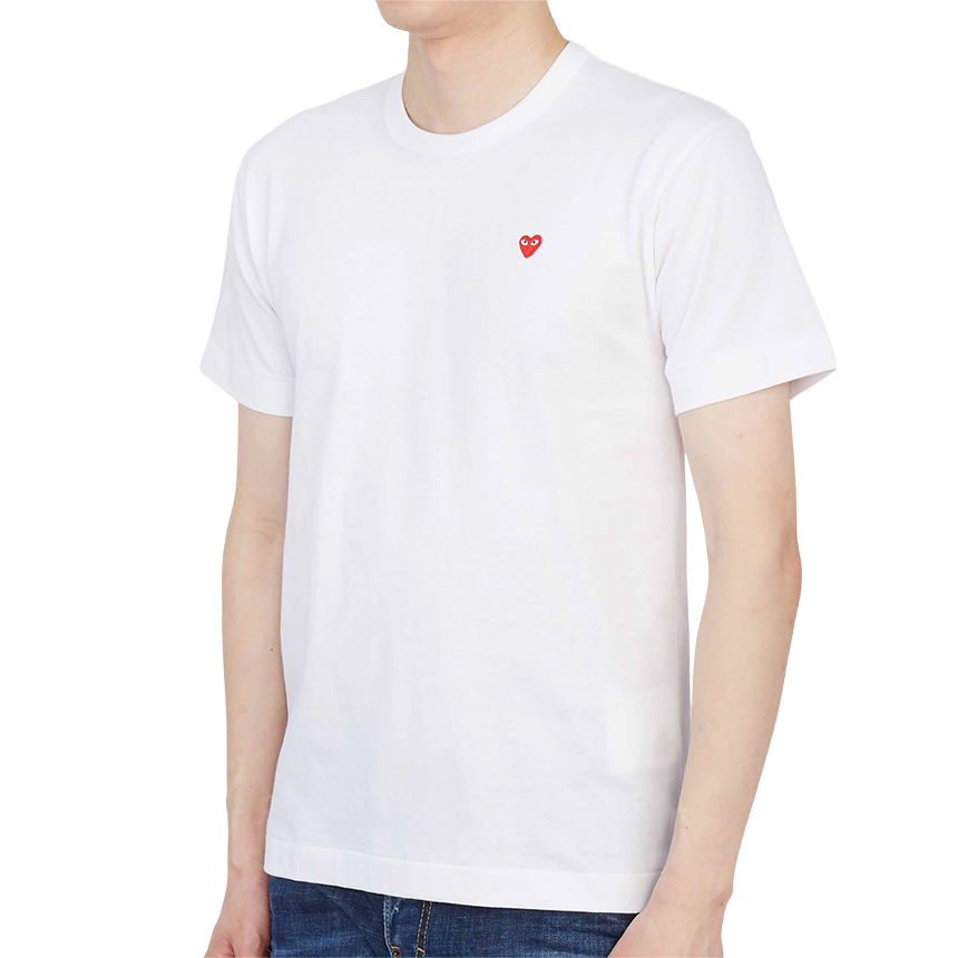 꼼데가르송(COMME DES GARCONS) 미니 레드와펜 남성 반팔티셔츠 AZ T304 051 2