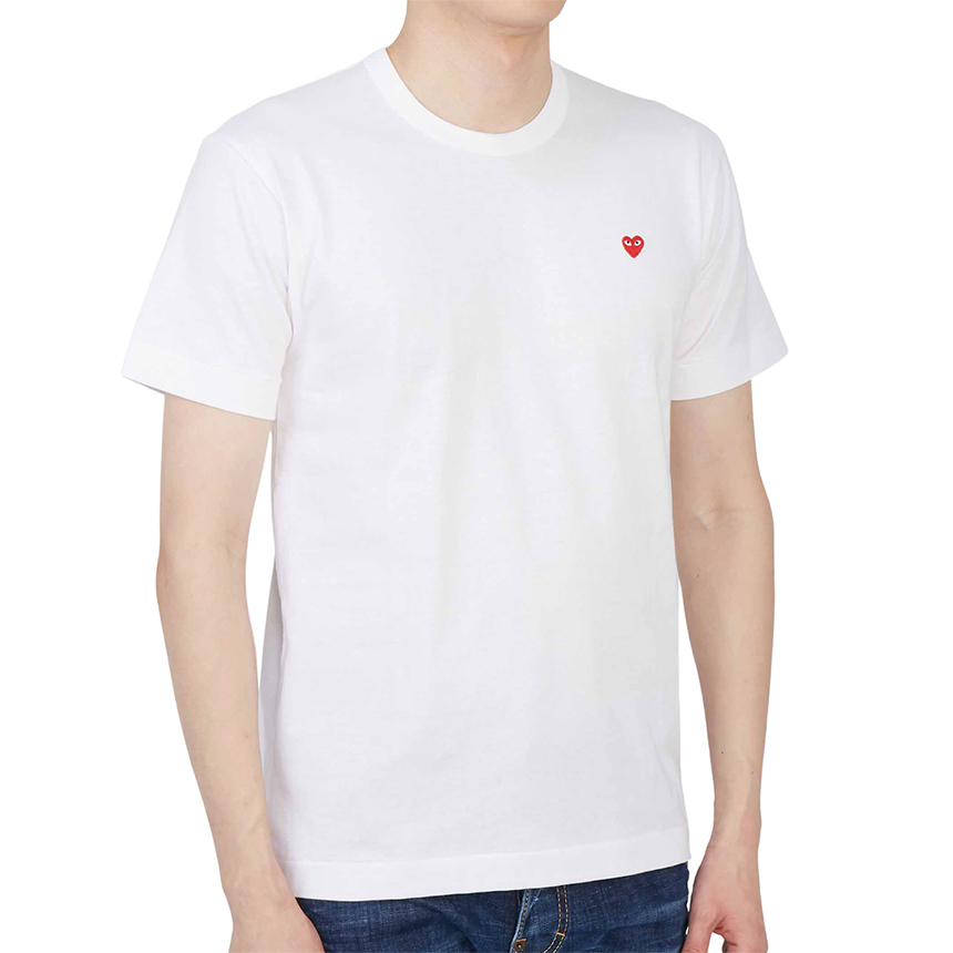 꼼데가르송(COMME DES GARCONS) 미니 레드와펜 남성 반팔티셔츠 AZ T304 051 2