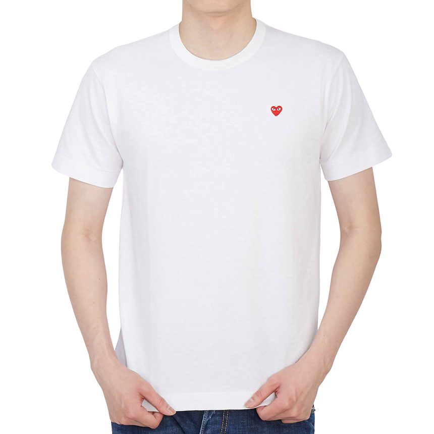 꼼데가르송(COMME DES GARCONS) 미니 레드와펜 남성 반팔티셔츠 AZ T304 051 2