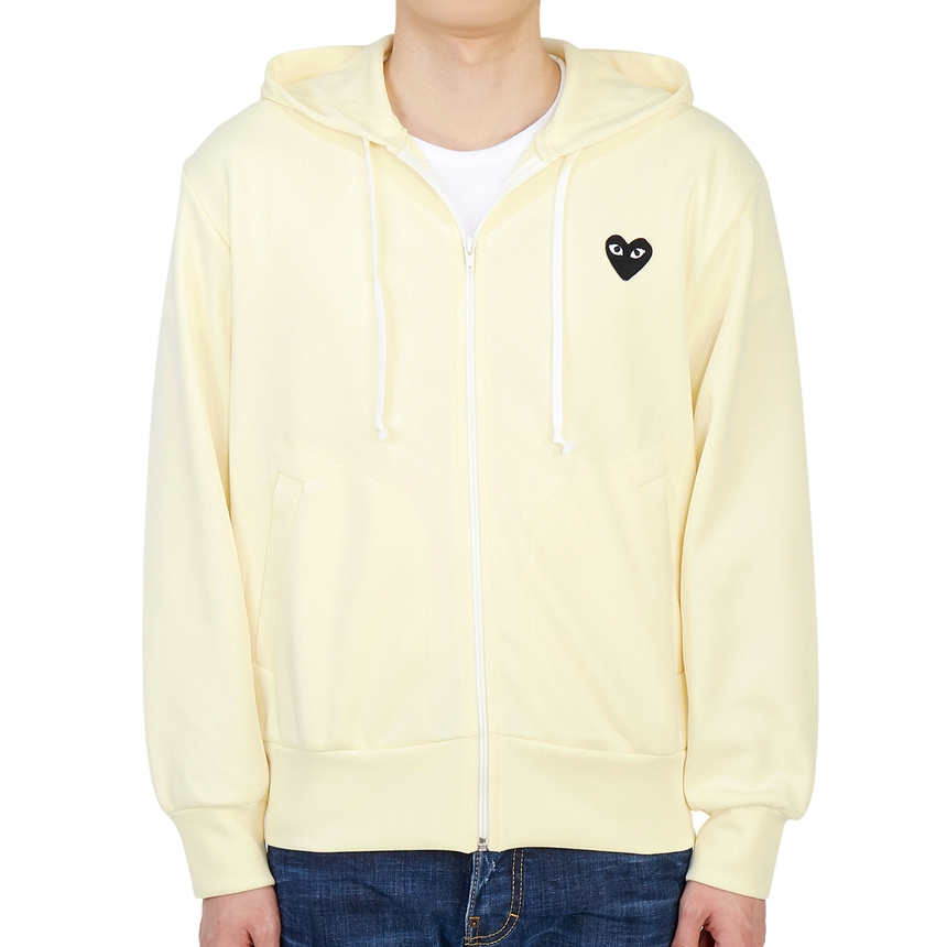 꼼데가르송(COMME DES GARCONS) 블랙와펜 남성 후드 집업 가디건 AZ T254 051 3