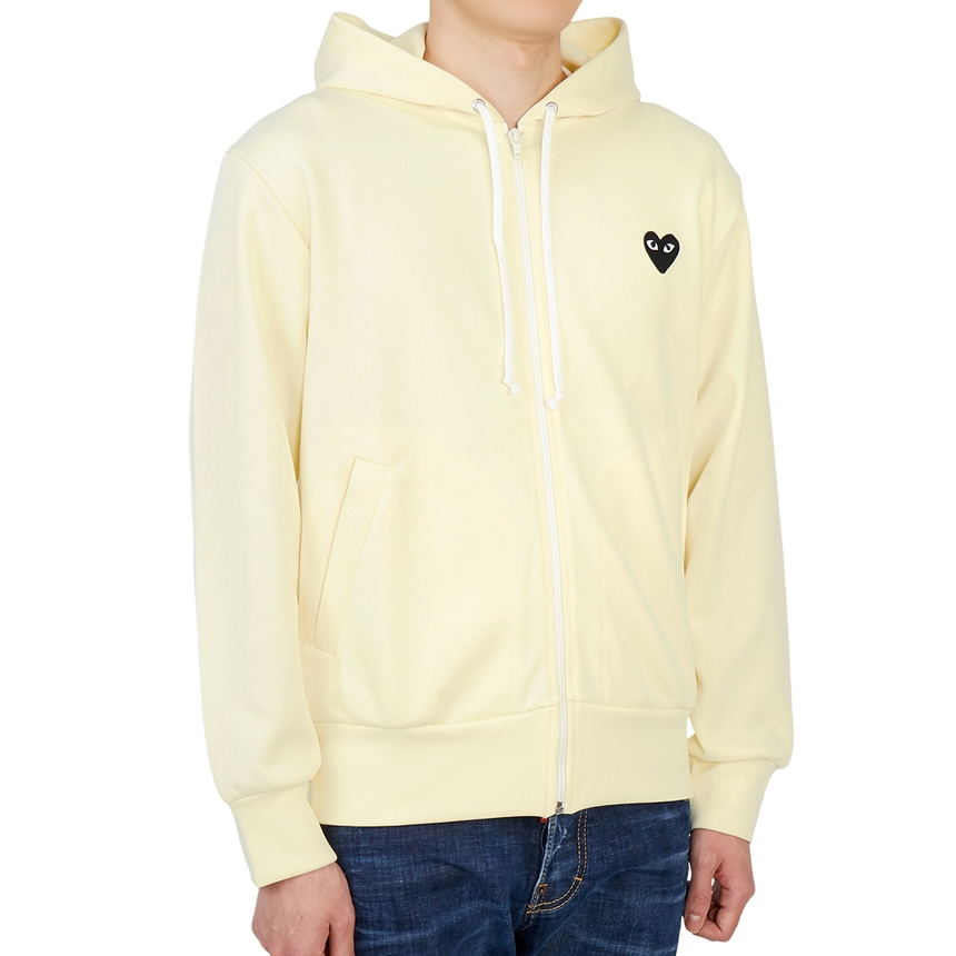 꼼데가르송(COMME DES GARCONS) 블랙와펜 남성 후드 집업 가디건 AZ T254 051 3