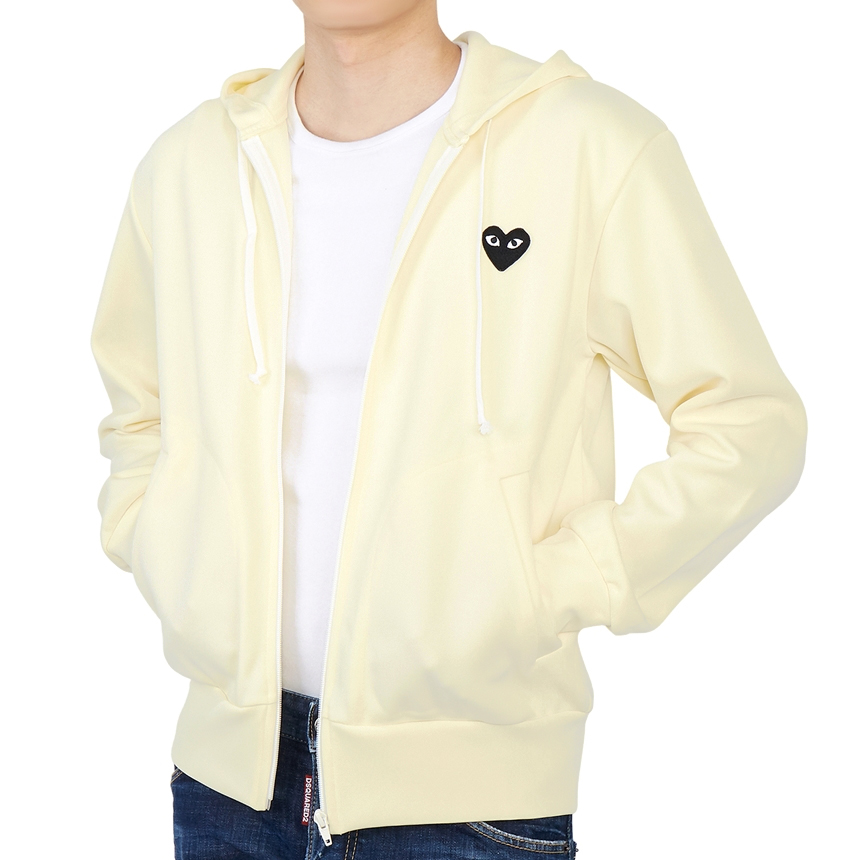 꼼데가르송(COMME DES GARCONS) 블랙와펜 남성 후드 집업 가디건 AZ T254 051 3