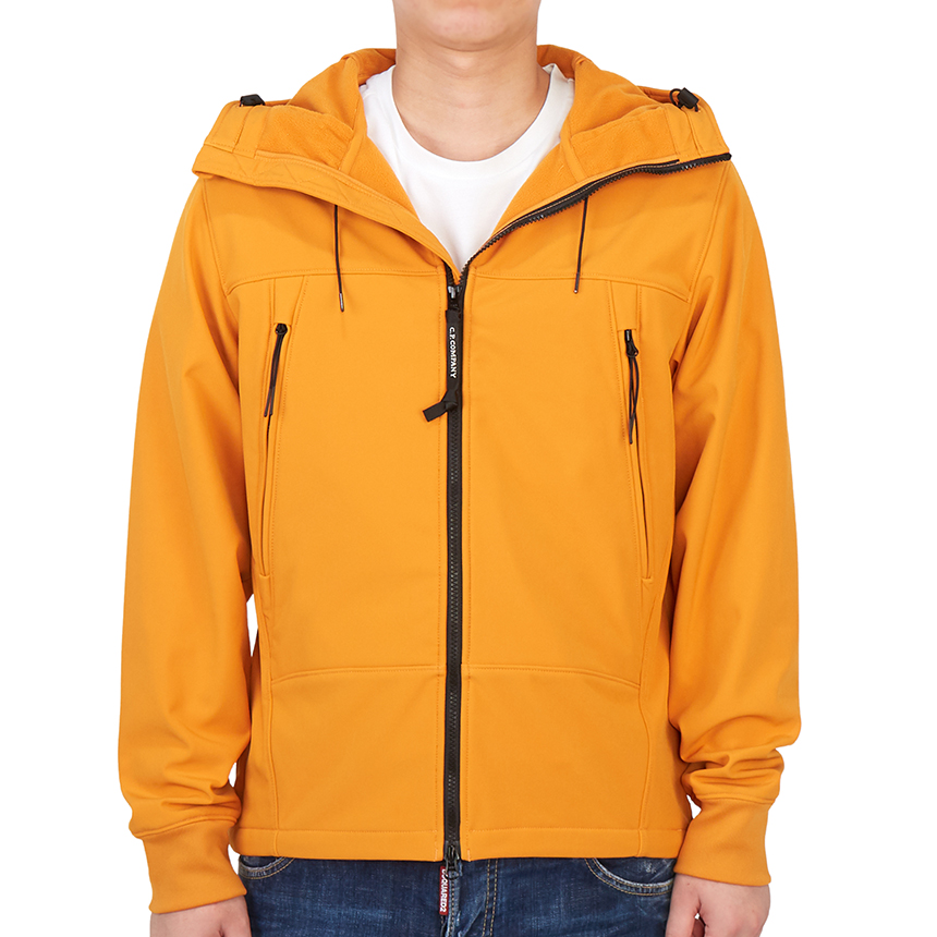 씨피컴퍼니(CP COMPANY) 쉘-R 고글 남자 후드 기모 자켓 11CMOW002A 006097A 436