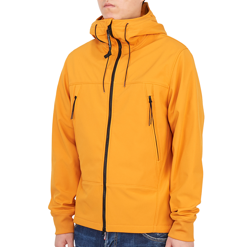 씨피컴퍼니(CP COMPANY) 쉘-R 고글 남자 후드 기모 자켓 11CMOW002A 006097A 436