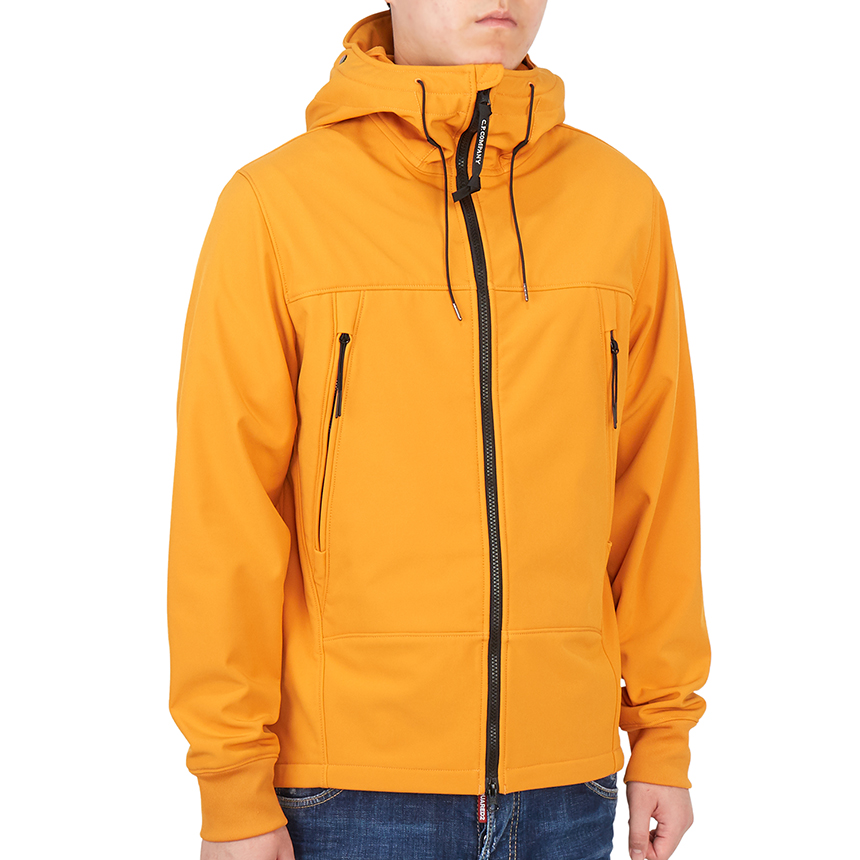 씨피컴퍼니(CP COMPANY) 쉘-R 고글 남자 후드 기모 자켓 11CMOW002A 006097A 436
