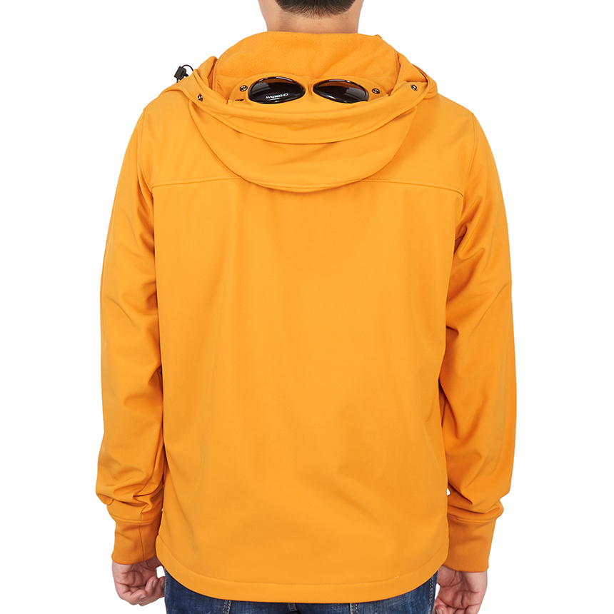 씨피컴퍼니(CP COMPANY) 쉘-R 고글 남자 후드 기모 자켓 11CMOW002A 006097A 436
