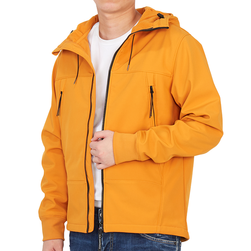 씨피컴퍼니(CP COMPANY) 쉘-R 고글 남자 후드 기모 자켓 11CMOW002A 006097A 436