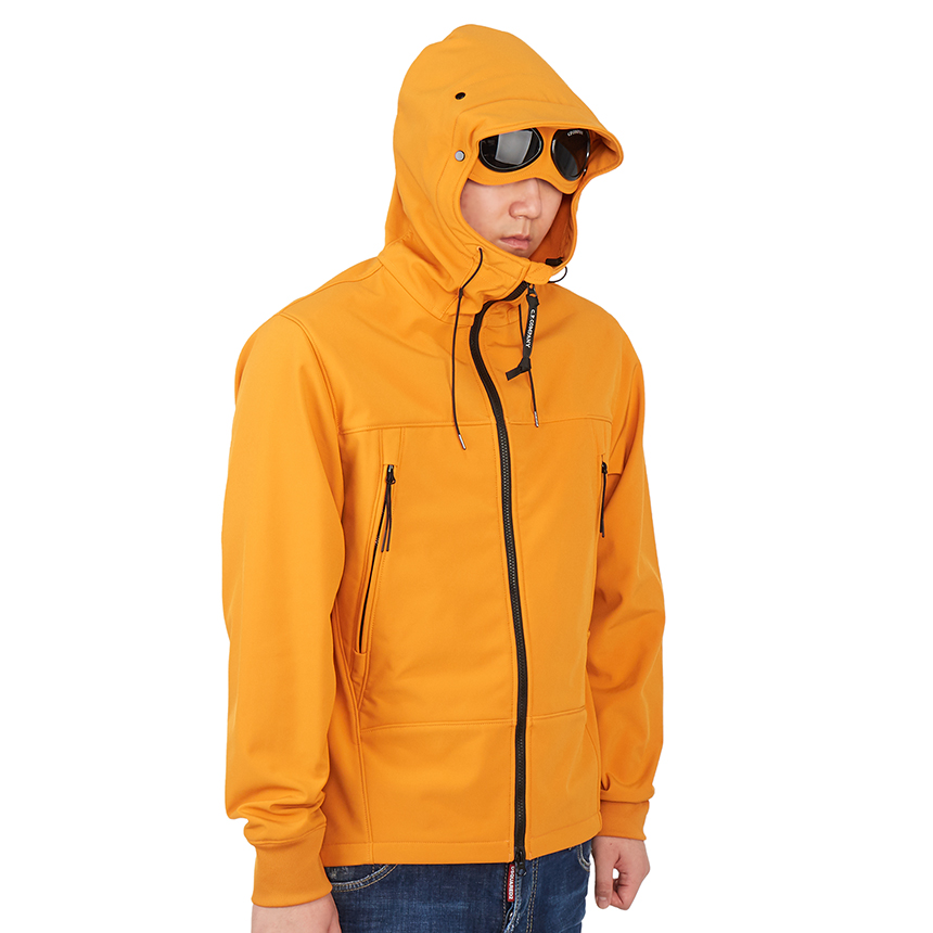 씨피컴퍼니(CP COMPANY) 쉘-R 고글 남자 후드 기모 자켓 11CMOW002A 006097A 436