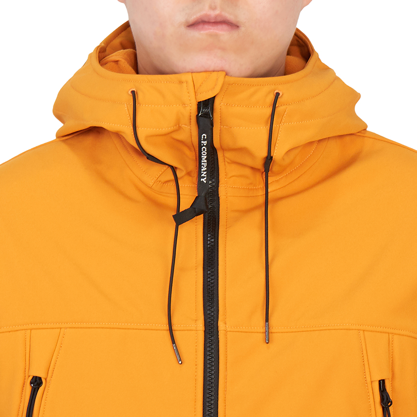 씨피컴퍼니(CP COMPANY) 쉘-R 고글 남자 후드 기모 자켓 11CMOW002A 006097A 436