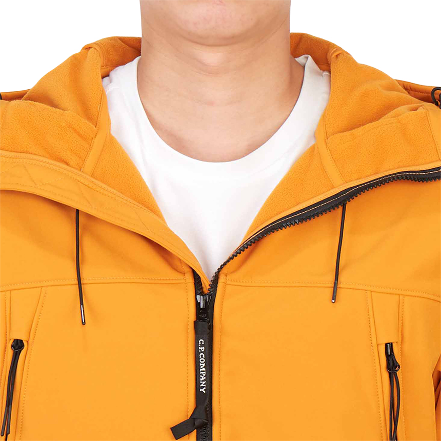 씨피컴퍼니(CP COMPANY) 쉘-R 고글 남자 후드 기모 자켓 11CMOW002A 006097A 436