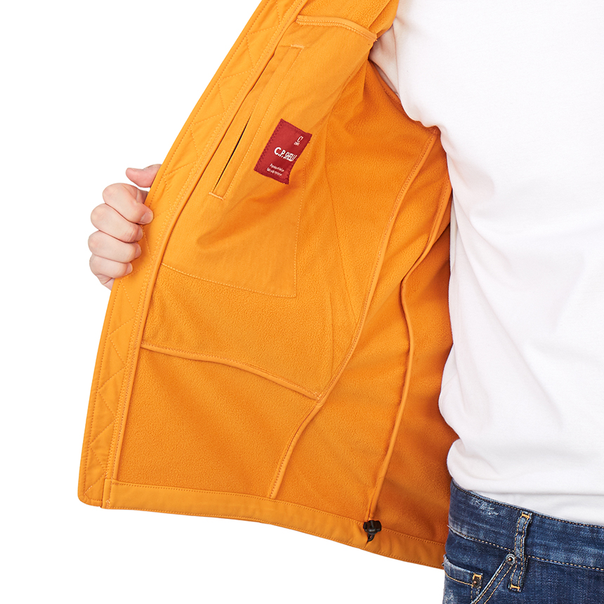 씨피컴퍼니(CP COMPANY) 쉘-R 고글 남자 후드 기모 자켓 11CMOW002A 006097A 436
