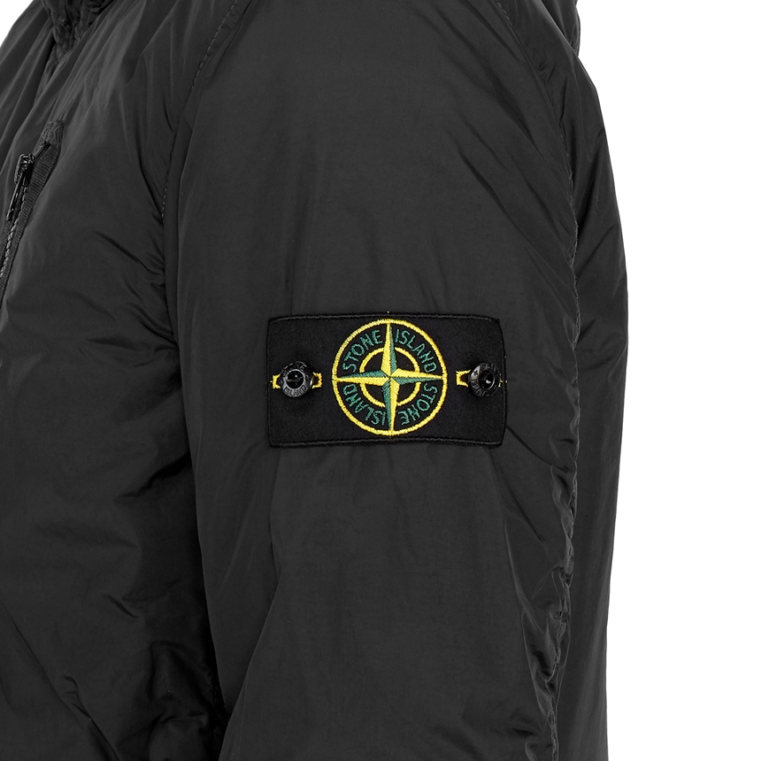 스톤아일랜드(STONE ISLAND) 와펜 크링클랩스 프리마로프트 남자 후드 패딩 자켓 751542223 V0029