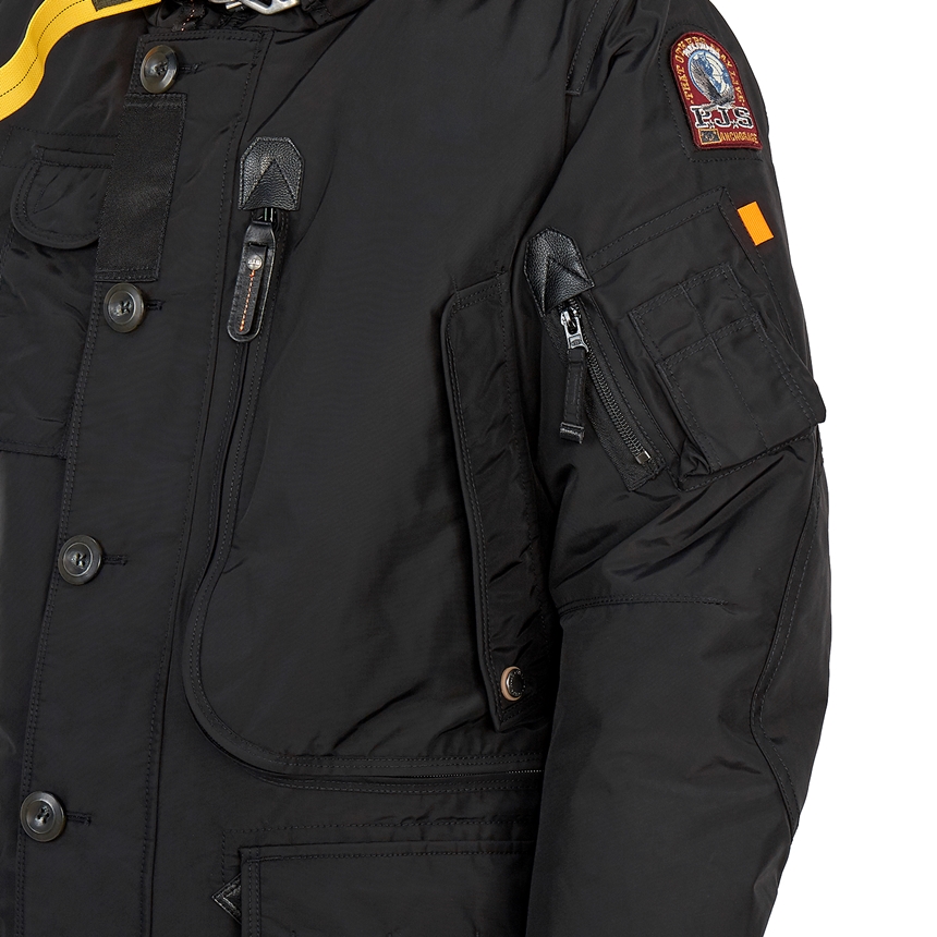 파라점퍼스(PARAJUMPERS) 코디악 마스터피스남자 점퍼 PMJCKMA02 BLACK