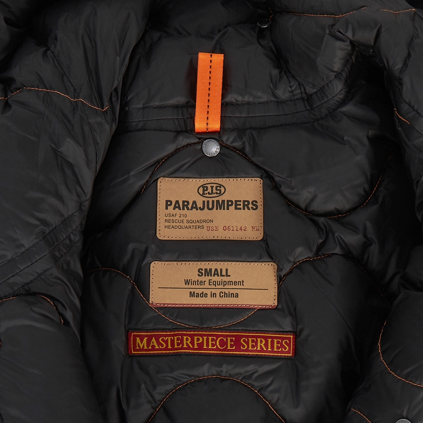 파라점퍼스(PARAJUMPERS) 코디악 마스터피스남자 점퍼 PMJCKMA02 BLACK