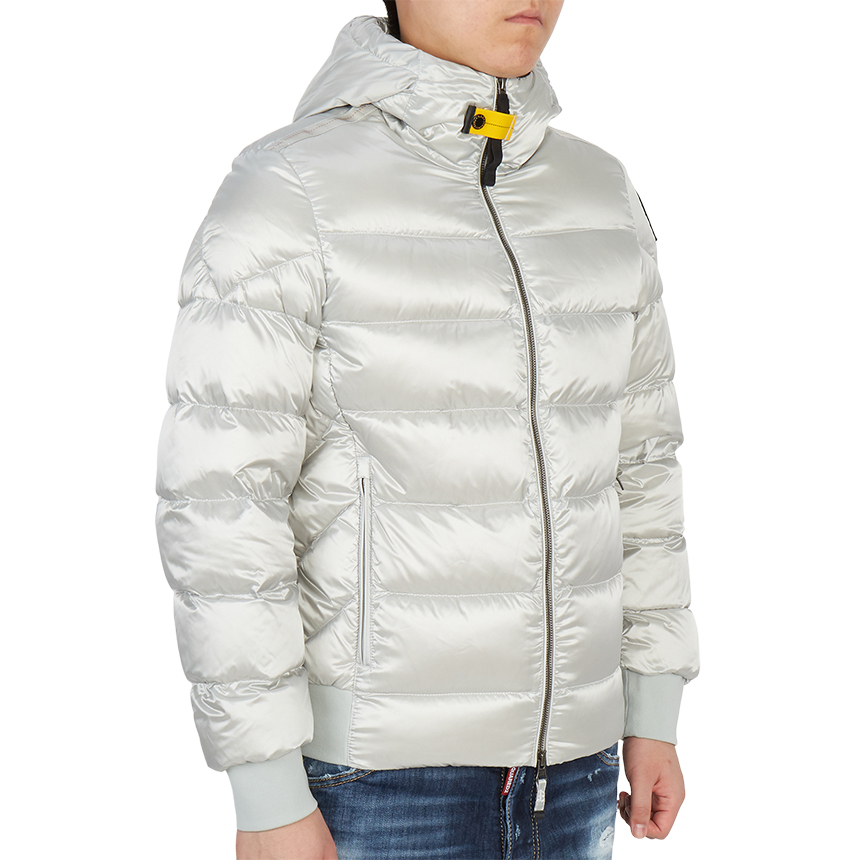 파라점퍼스(PARAJUMPERS) 퍼렐 쉰 남자 패딩 점퍼 PMJCKSX13 MIST WHITE