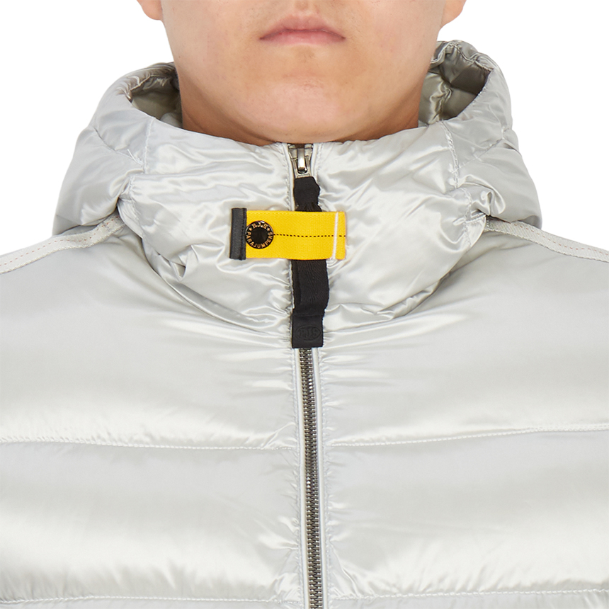 파라점퍼스(PARAJUMPERS) 퍼렐 쉰 남자 패딩 점퍼 PMJCKSX13 MIST WHITE