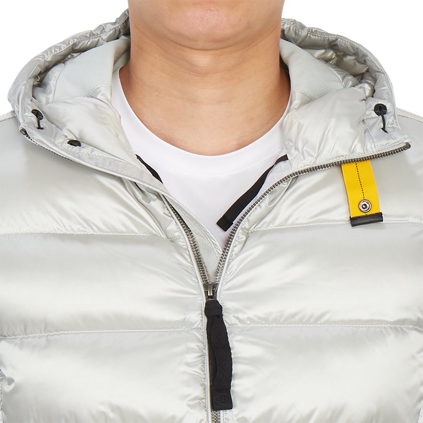 파라점퍼스(PARAJUMPERS) 퍼렐 쉰 남자 패딩 점퍼 PMJCKSX13 MIST WHITE