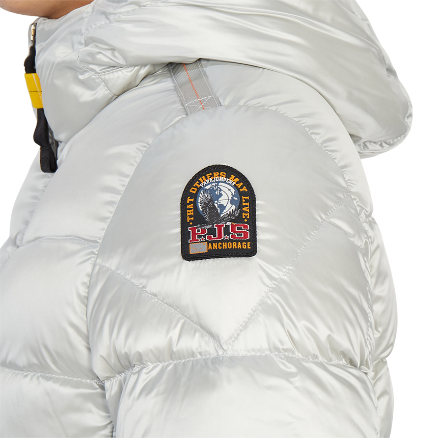 파라점퍼스(PARAJUMPERS) 퍼렐 쉰 남자 패딩 점퍼 PMJCKSX13 MIST WHITE