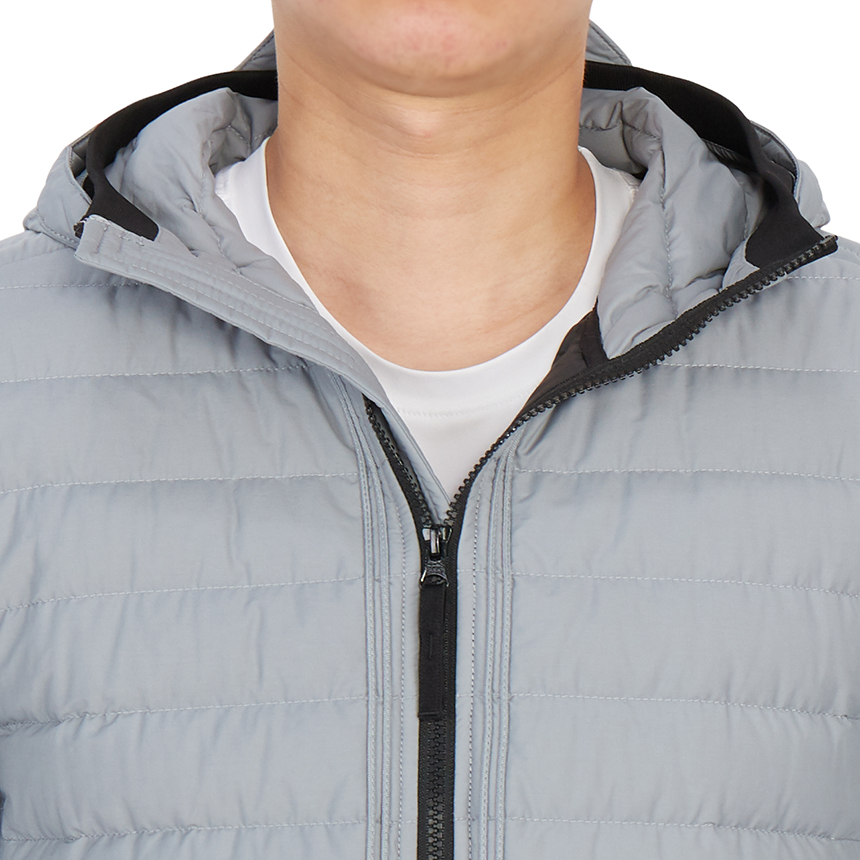 스톤아일랜드(STONE ISLAND) 와펜 텔라 남자 후드 패딩 점퍼 자켓 751542725 V0061