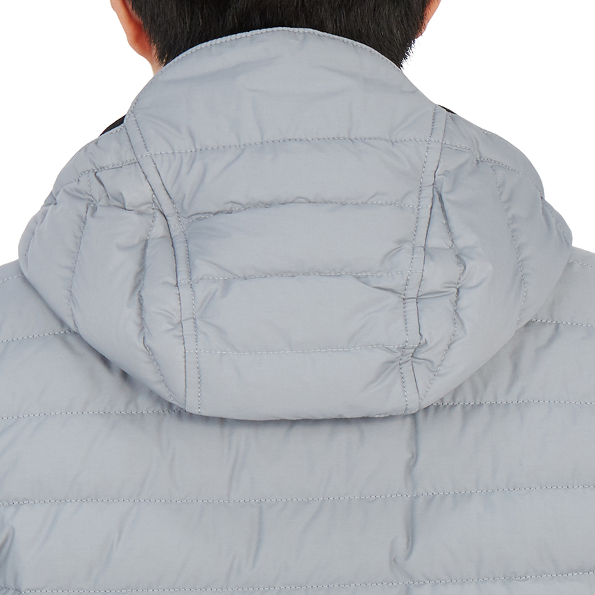 스톤아일랜드(STONE ISLAND) 와펜 텔라 남자 후드 패딩 점퍼 자켓 751542725 V0061