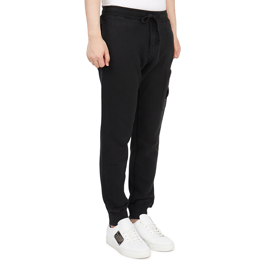스톤아일랜드(STONE ISLAND) 와펜 남자 기모 조깅 팬츠 751564520 V0029