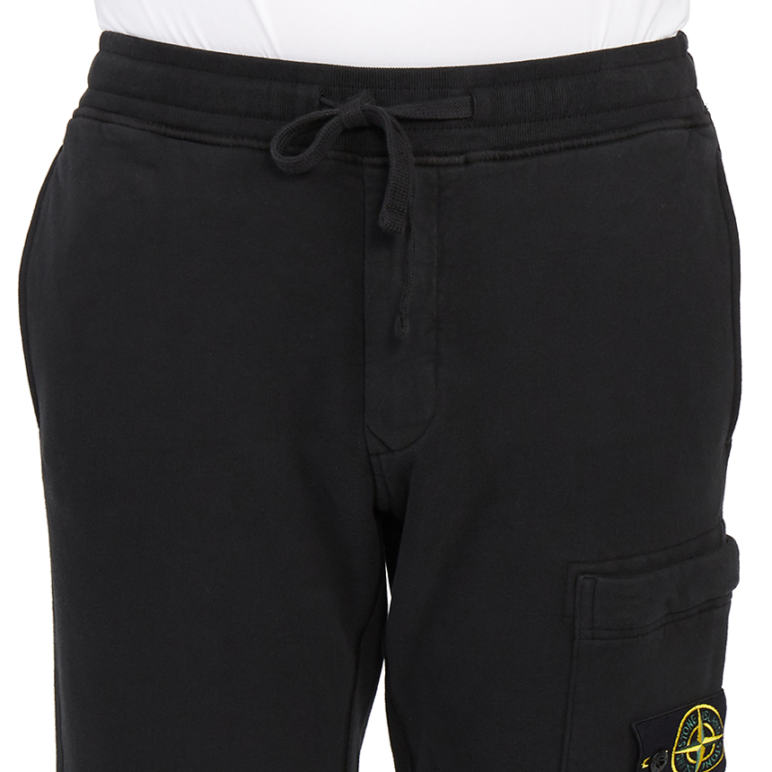 스톤아일랜드(STONE ISLAND) 와펜 남자 기모 조깅 팬츠 751564520 V0029