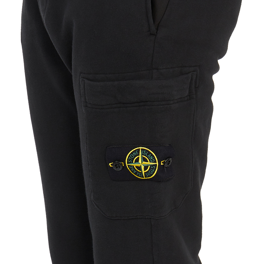 스톤아일랜드(STONE ISLAND) 와펜 남자 기모 조깅 팬츠 751564520 V0029