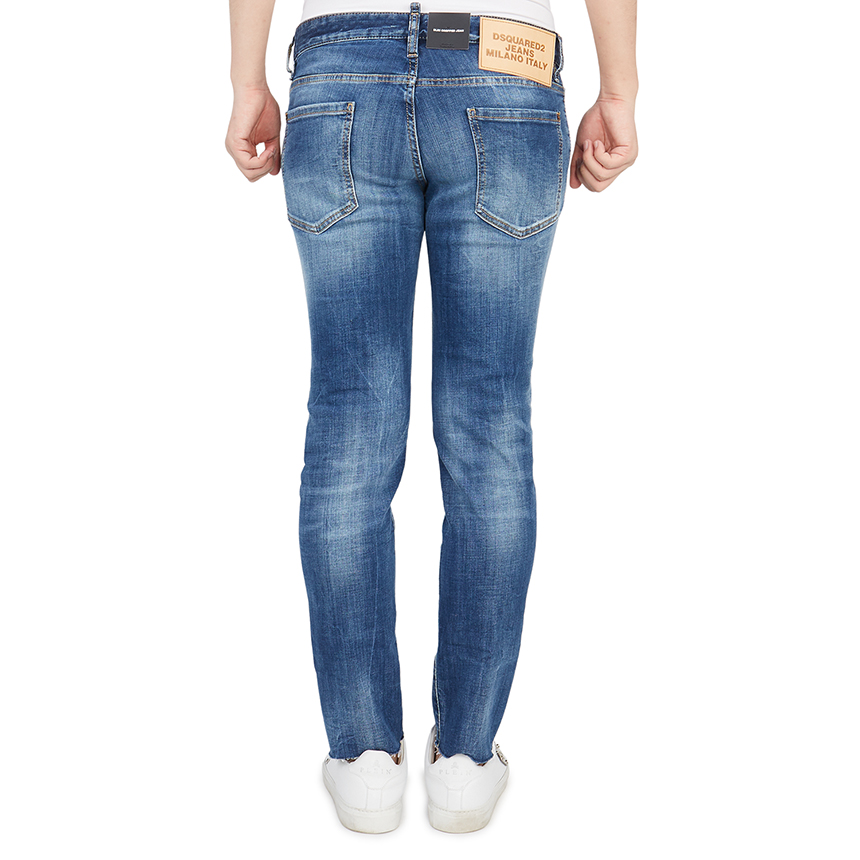 디스퀘어드2(DSQUARED2) 슬림 크롭 남자 진 S74LB0967 S30664 470