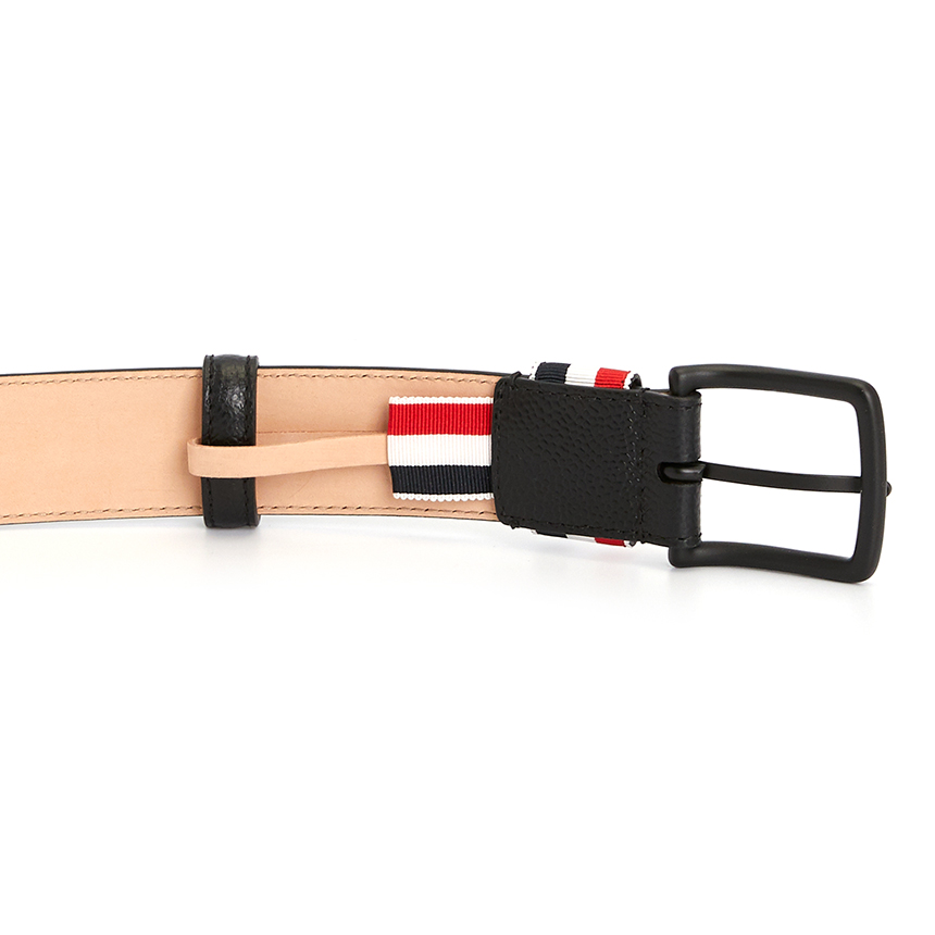 톰브라운(THOM BROWNE) 삼선 남자 캐쥬얼벨트 MCX056A 00198 001