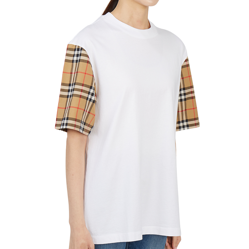 버버리(BURBERRY) 빈티지 체크여자 반팔티셔츠 SERRA 8014896 A1464