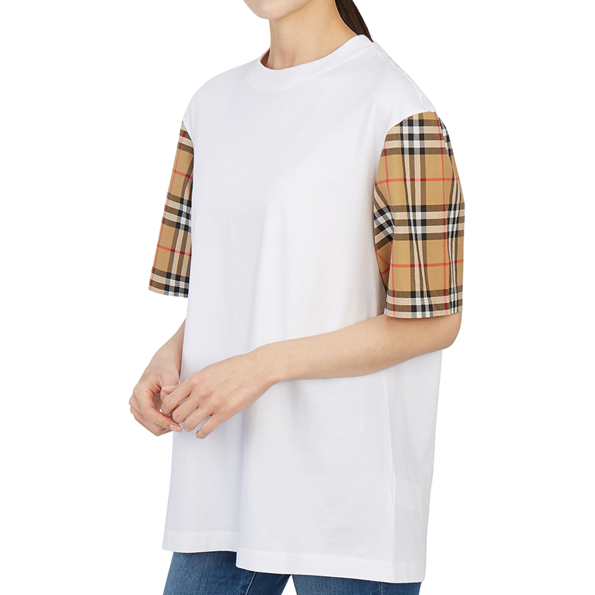 버버리(BURBERRY) 빈티지 체크여자 반팔티셔츠 SERRA 8014896 A1464
