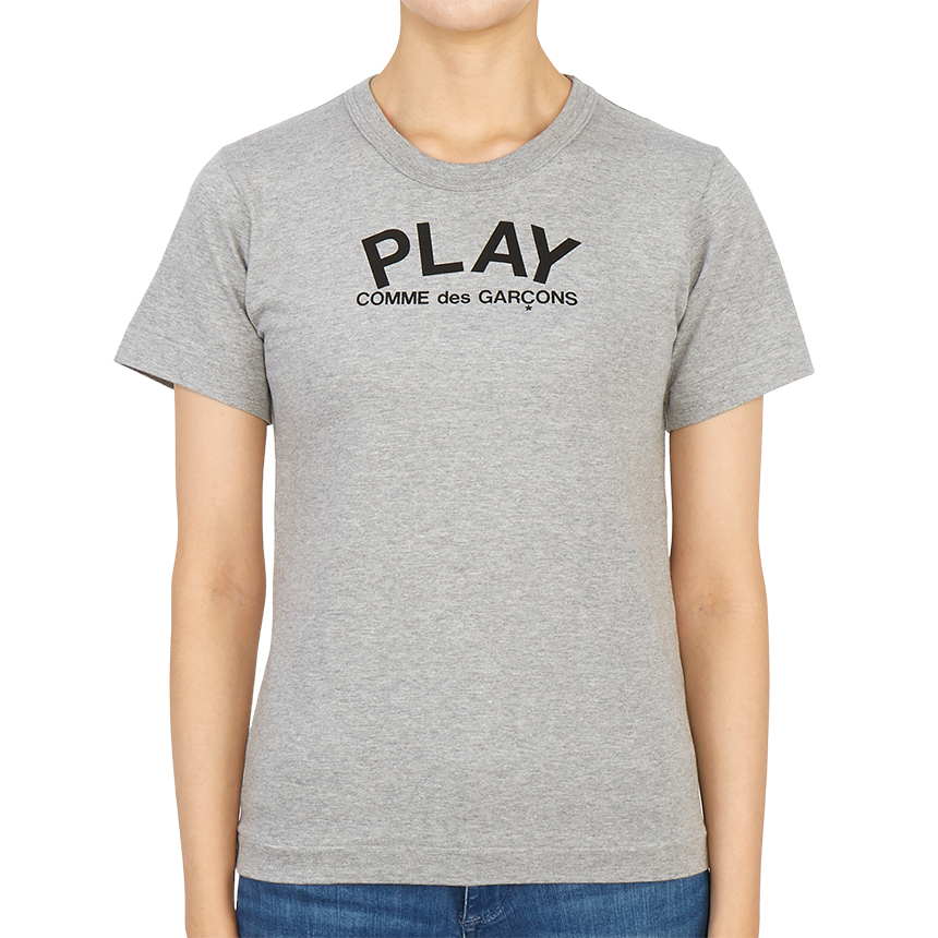 꼼데가르송(COMME DES GARCONS) 로고 여자 반팔티셔츠 AZ T071 051 1