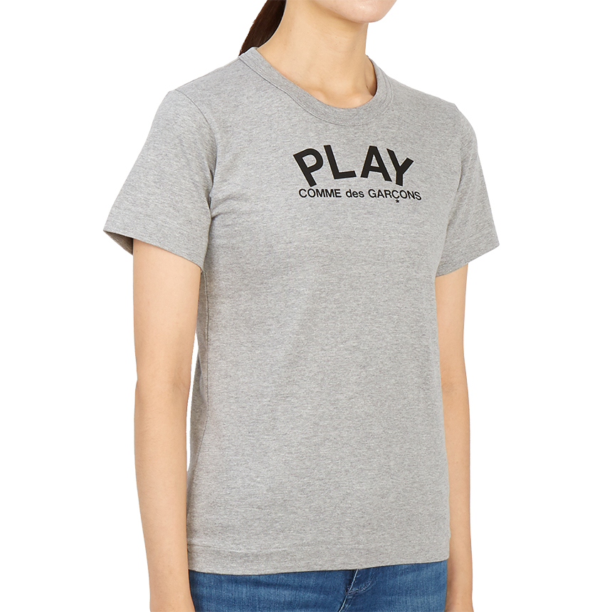 꼼데가르송(COMME DES GARCONS) 로고 여자 반팔티셔츠 AZ T071 051 1