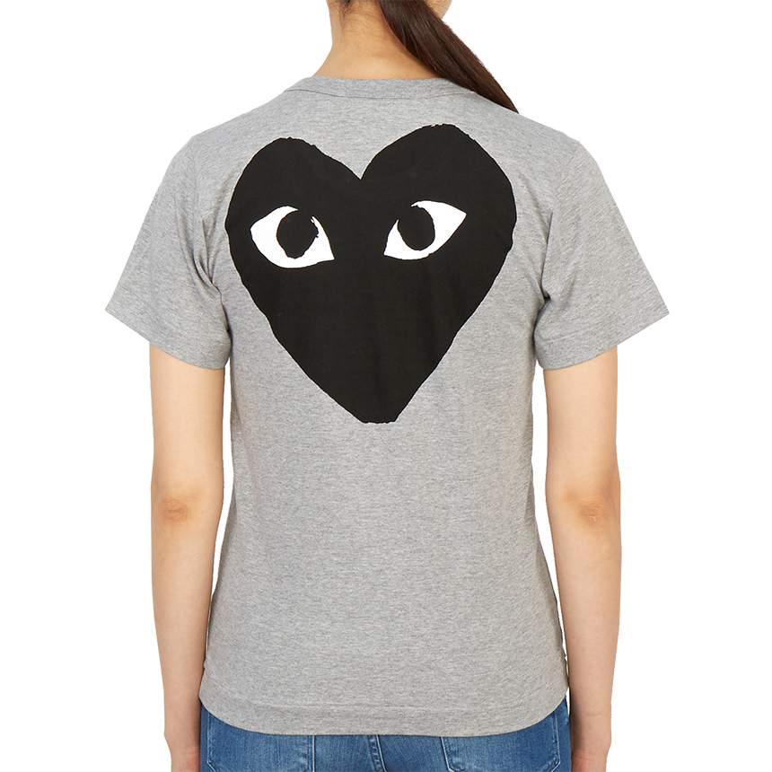 꼼데가르송(COMME DES GARCONS) 로고 여자 반팔티셔츠 AZ T071 051 1