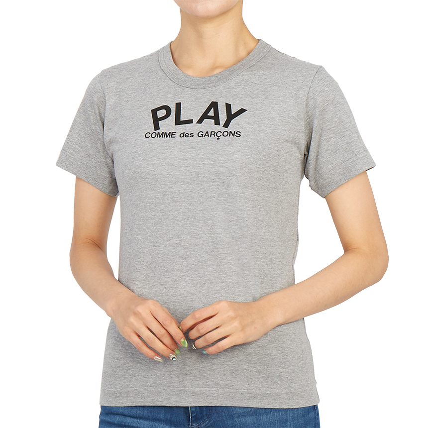꼼데가르송(COMME DES GARCONS) 로고 여자 반팔티셔츠 AZ T071 051 1