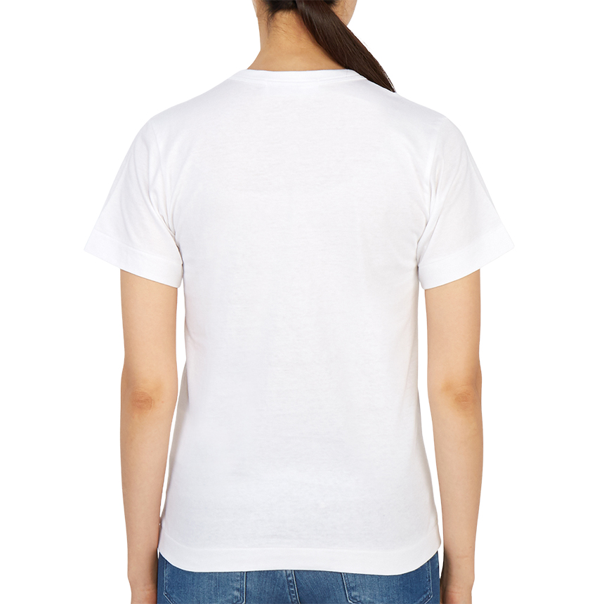 꼼데가르송(COMME DES GARCONS) 미니 레드하트와펜 여자 반팔티셔츠 AZ T199 051 2