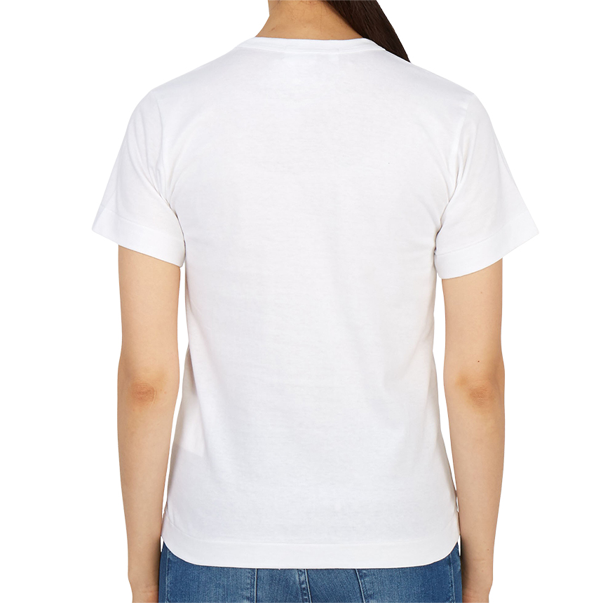 꼼데가르송(COMME DES GARCONS) 미니 블랙하트와펜여자 반팔티셔츠 AZ T201 051 2