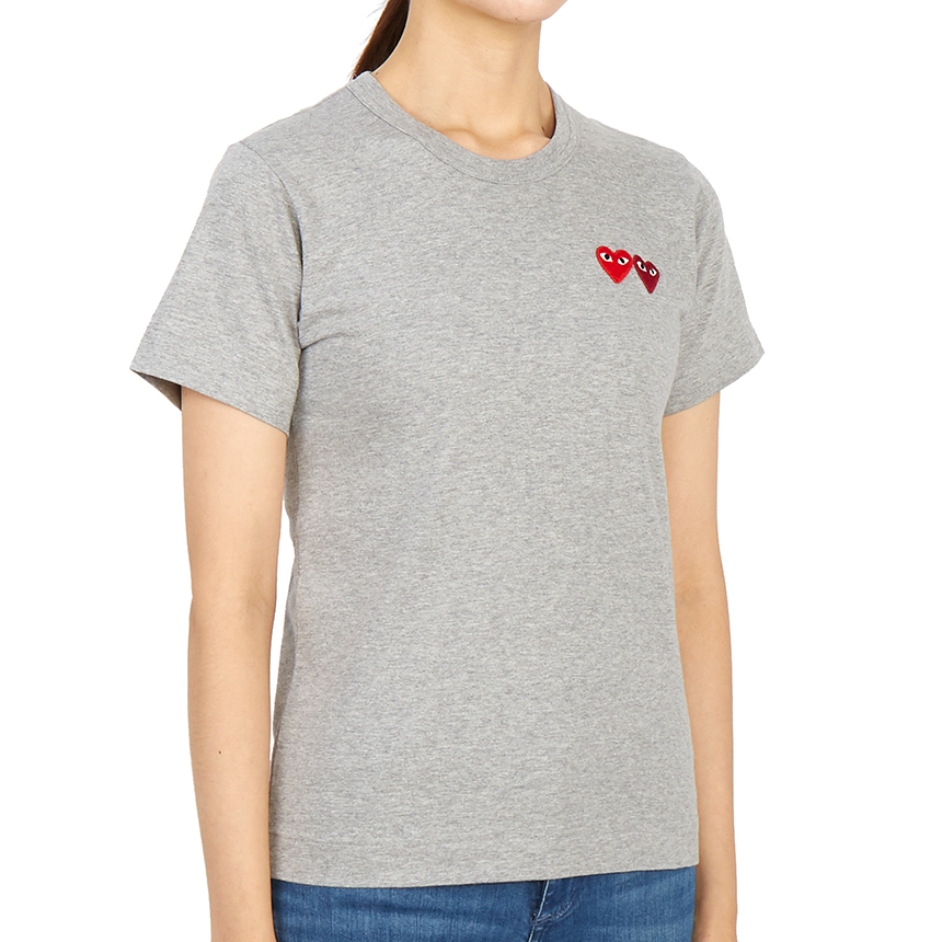 꼼데가르송(COMME DES GARCONS) 더블와펜 여성 반팔티셔츠 AZ T225 051 3