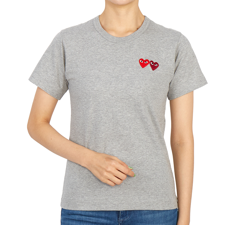 꼼데가르송(COMME DES GARCONS) 더블와펜 여성 반팔티셔츠 AZ T225 051 3