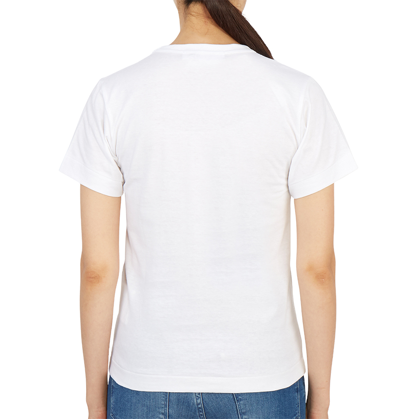꼼데가르송(COMME DES GARCONS) 스크래치 블랙와펜 여성 반팔티셔츠 AZ T063 051 2 SA_AZ T063 051 2_038